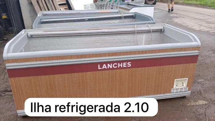 Ilha refrigerada 