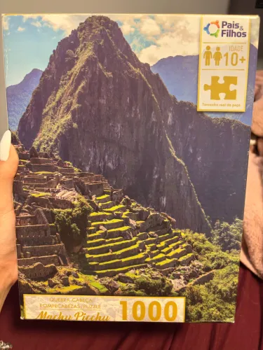 Quebra-cabeça Machu Picchu/1000 peças