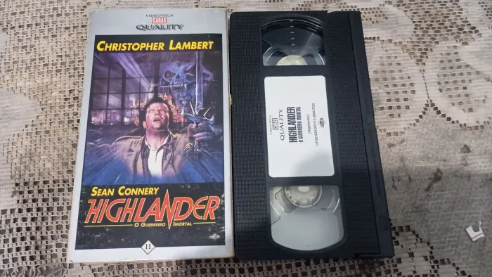Fita VHS Highlander