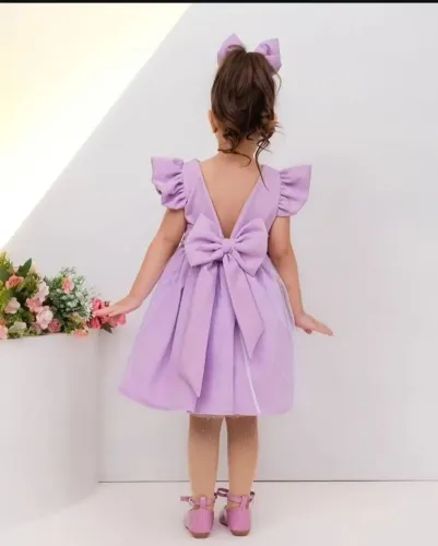Vestido infantil alfaiataria premim