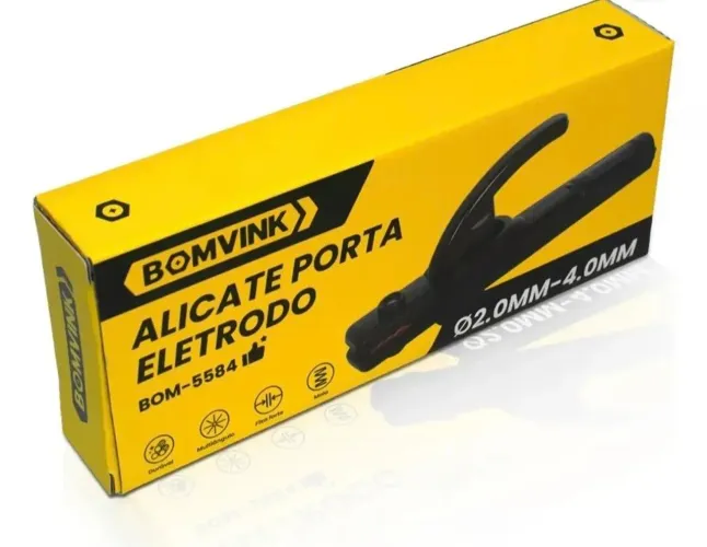 ALICATE PORTA ELETRODO 400A REF: BOM-5584SP
