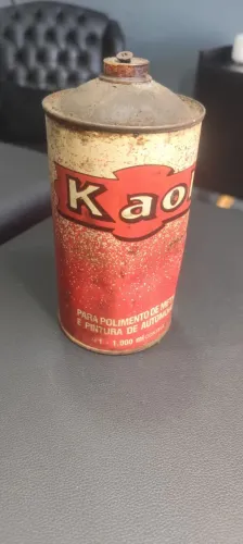 Lata de Kaol Antiga