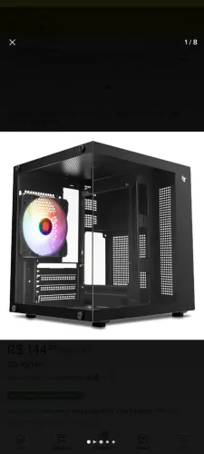 Vendo placa mãe e Gabinetes novos na caixa nunca usados 