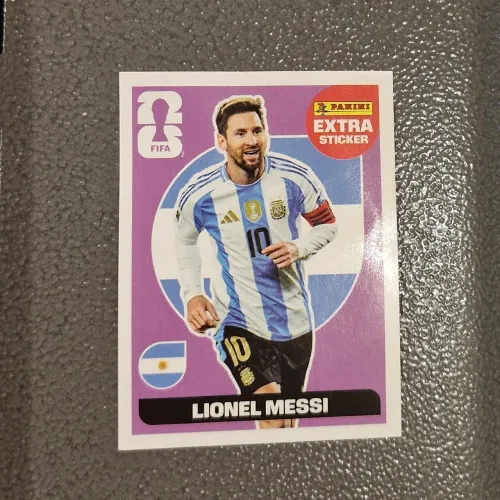 Figurinha Lionel Messi - Extra Roxa (Base) 2026