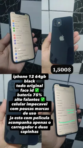 iPhone 11, com nota fiscal