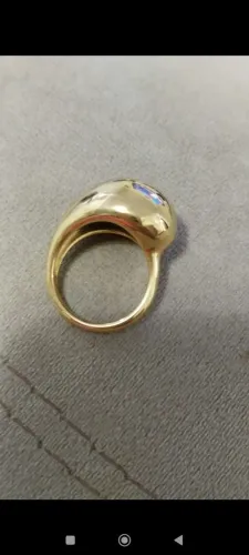 Anel gota maxi boleado aço inoxidável