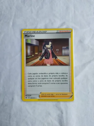 Carta Pokémon Treinador: Marine