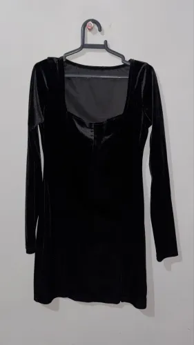Vestido de veludo P