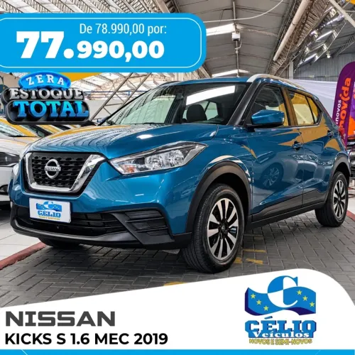 Nissan Kicks S 1.6 16V Flexstar 5P Mec. 2019