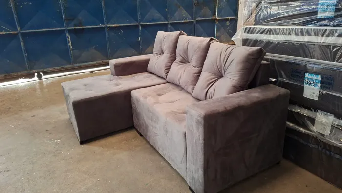 Sofa Rd Móveis com Chaise - Novo e embalado!!