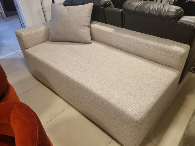Sofá Design Moderno - Linho Bege