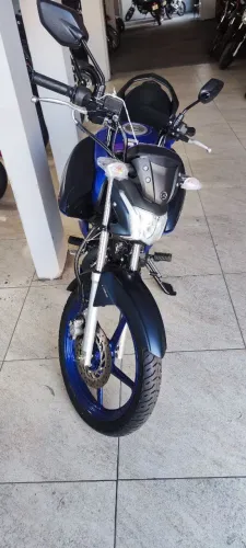 Yamaha factor 150 azul 2025 Shalon veículos Cariacica