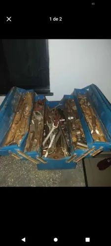 Caixa de ferramentas - incluindo todas as ferramentas