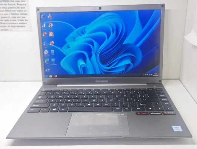 Vendo notebook Intel core i3 ótimo para estudos trabalhos administrativos Windows 10!!