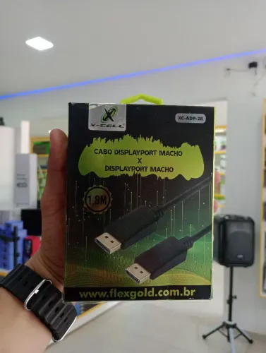 Cabo displayport macho x displayport macho