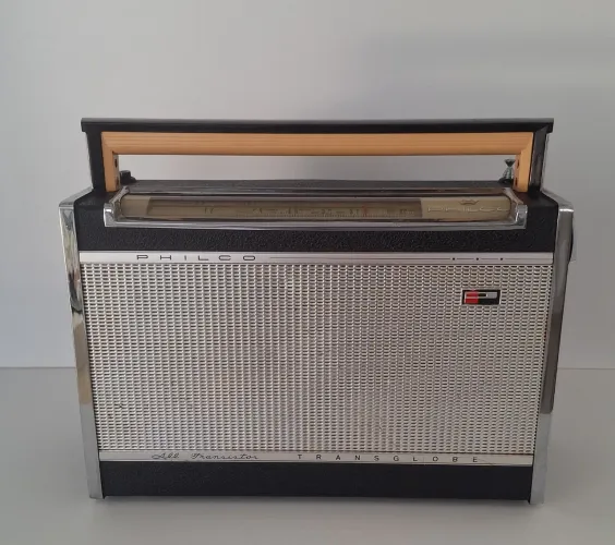 RÁDIO PHILCO TRANSGLOBE ALL TRANSISTOR ? RARIDADE VINTAGE