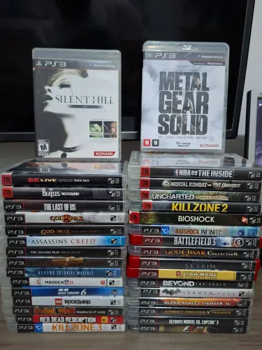 Lote fechado de Jogos PS3 (Inclui raridades)