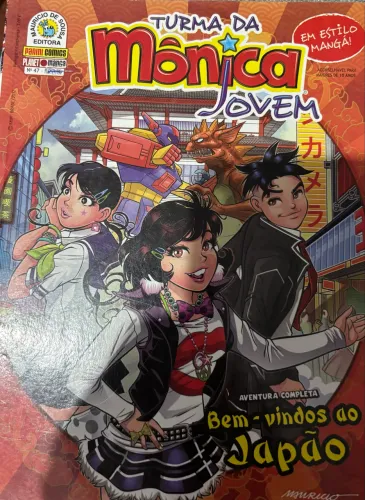 Gibi Turma da Mônica jovem