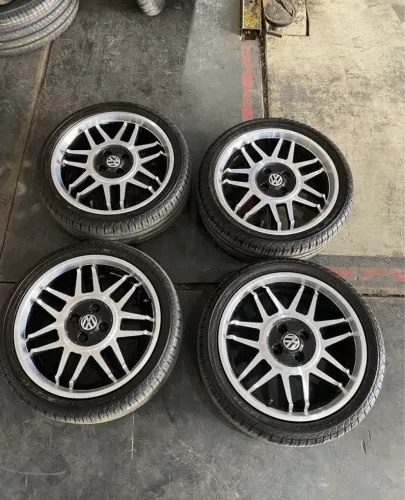 Rodas Snow Flakes aro 17 com pneus