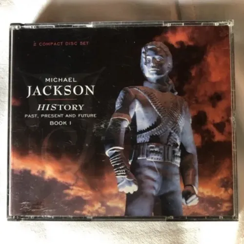 CD - Michael Jackson - History past, present and Future - Book 1 duplo - usado