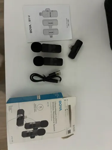 Microfone BOYA BY-V2