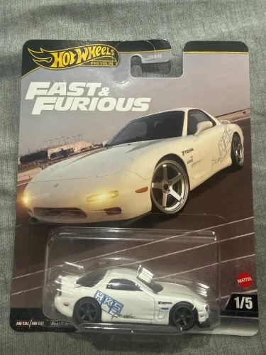 Hot Wheels Velozes e Furiosos Mazda RX-7 FD Premium