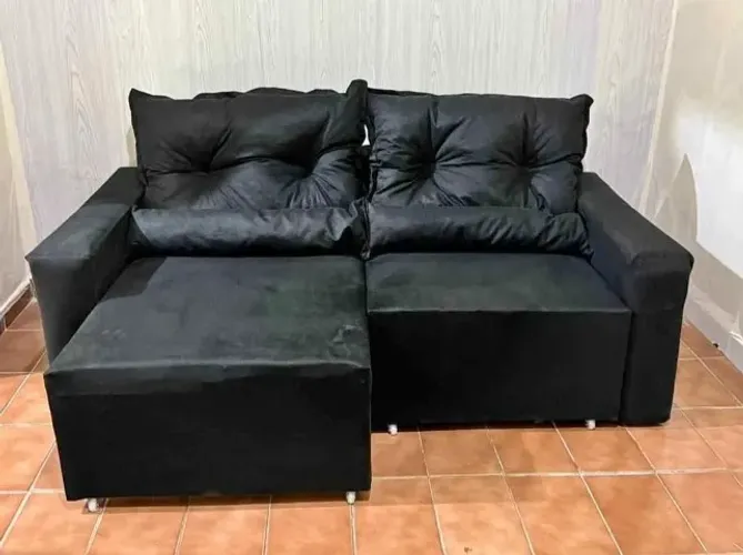 Sofá Retrátil (Entrega Rápida Produto Novo)