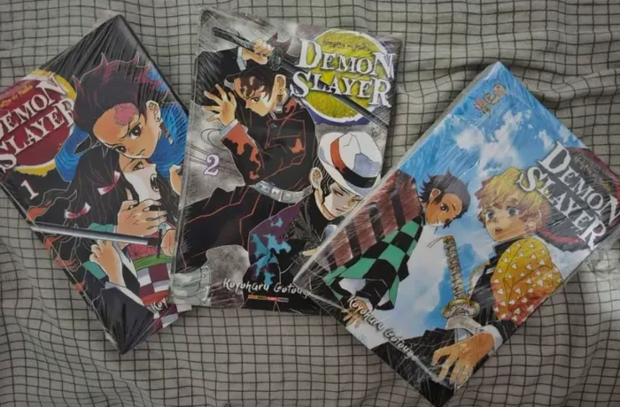 Manga Demons Slayer Vol 01, 02, 03 e 08