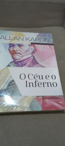 Livro de Allan Kardec "O céu e o inferno" .