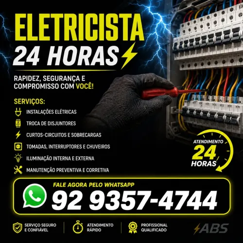 Eletricista Profissional 24h 
