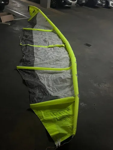 Kitesurf com trapézio