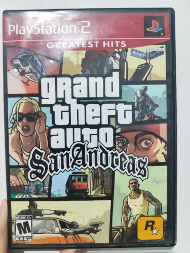 GTA San Andreas PS2 Original Completo CIB
