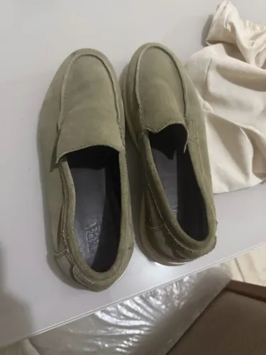Mocassim de couro Zara