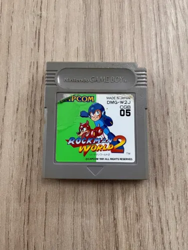Megaman 2 Rock Man World 2 Nintendo Game Boy - Jogo Original (JP)