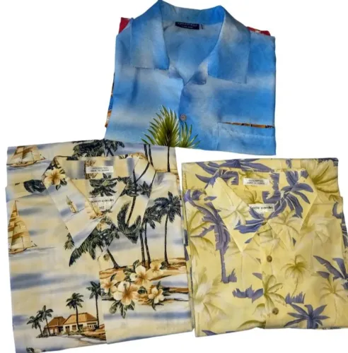 3 Camisas Havaí importadas Tamanho Especial Super EG