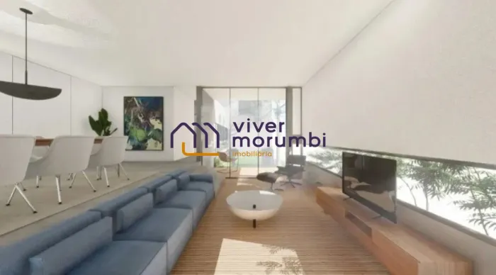 Casa Residencial em construção no Jd. Leonor - 3 Dormitórios Suítes