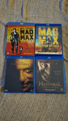 Lote de blu-ray