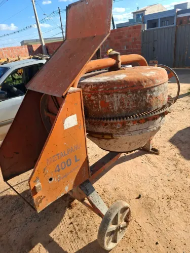 Betoneira sem motor