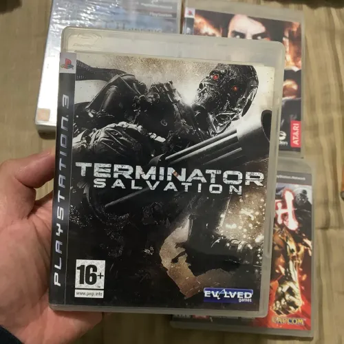 Jogo Terminator salvation ps3 completo PlayStation 3 ps play raro original