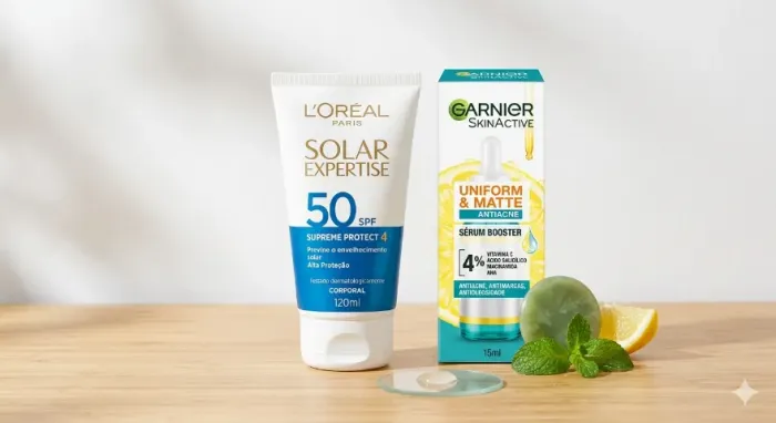 Filtro solar e vitamina C