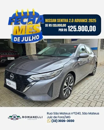 Nissan Sentra Advance 2.0 16V Aut. 2025