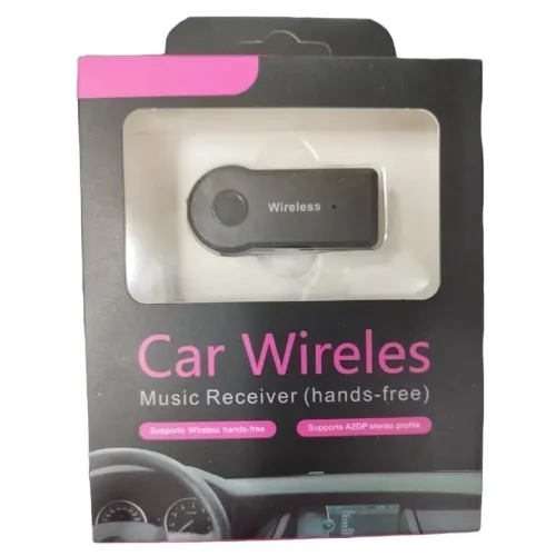 Adaptador Receptor Áudio Bluetooth Som automotivo Veicular