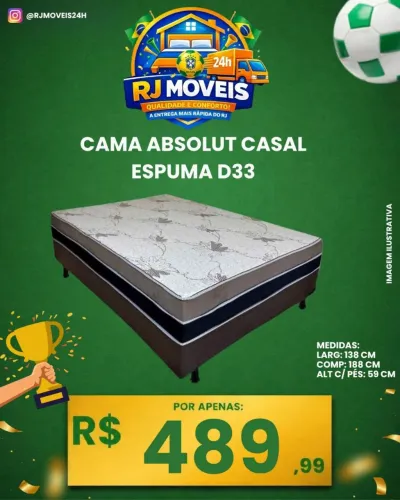 Cama box casal