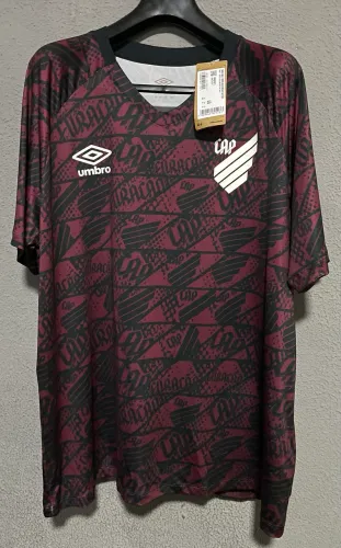 Camisa Umbro Athletico Paranaense Aquecimento 2025 Bordô