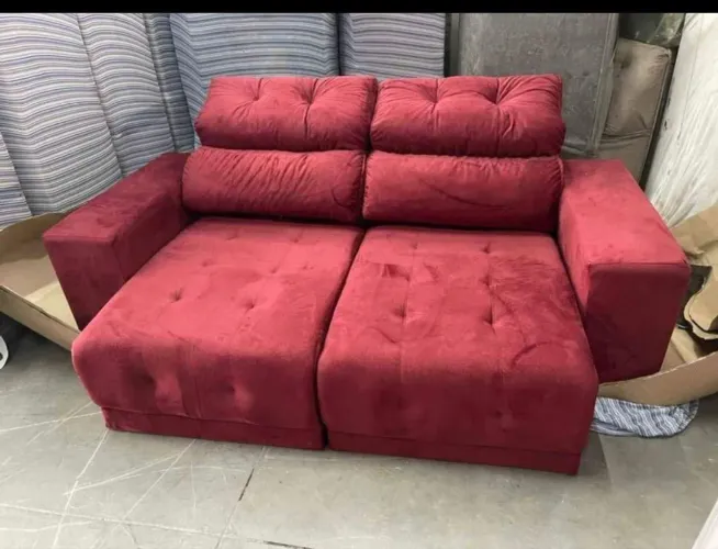 SOFA RETRATIL NEW YORK 2MT NOVO DE FABRICA FRETE GRÁTIS 