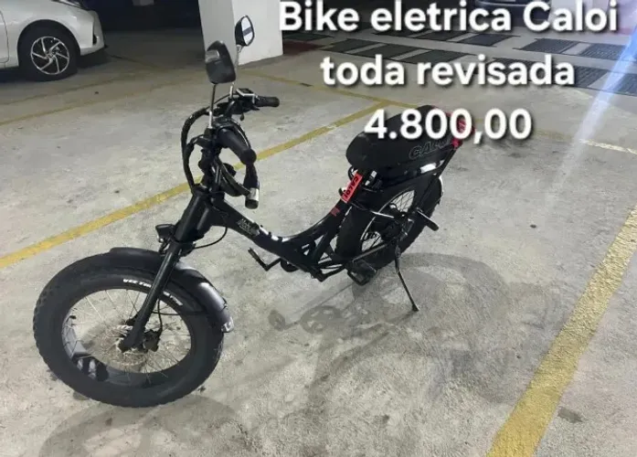 Bike elétrica Caloi Mobilette