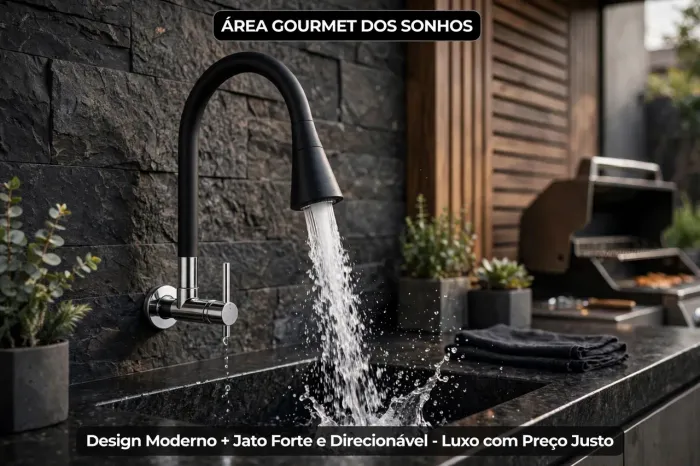 Torneira Gourmet de Alta Qualidade com Desconto Exclusivo!