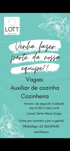 Auxiliar de cozinha e cozinheira