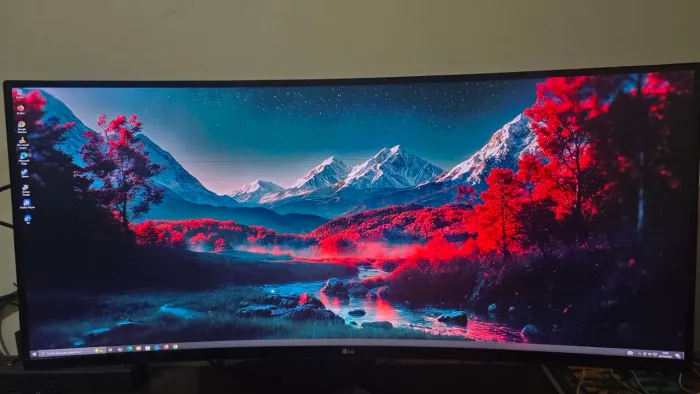 Monitor LG ultrawide 