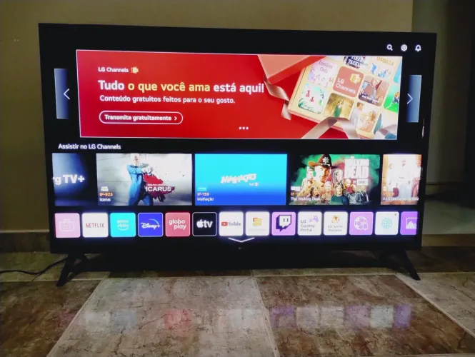 TV Smart LG 50"- 4K UHD - Com controle Smart Magic 50UN7310PSC